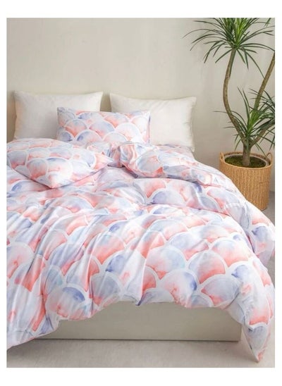 Buy Duvet Cover Set, Pink Color Mermaid Style Various Sizes in UAE