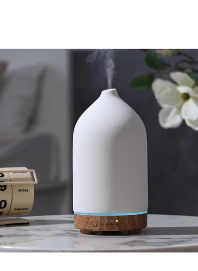 Intertek Diffuser 120ML Ceramic Essential Oil Diffuser Ultrasonic Aromatherapy Diffuser ...