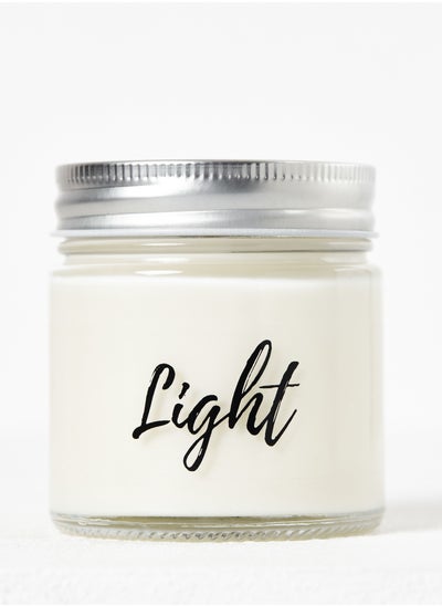 اشتري Light Within Jasmine Soy Wax Candle 200 ml في الامارات