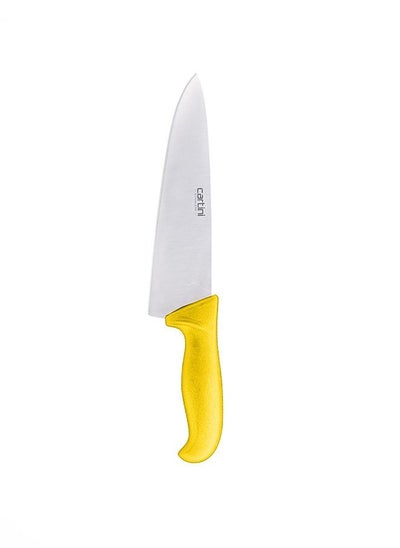 Buy Godrej Cartini Classic Chef  Knife, Stainless Steel Heavy Duty  Slicing and Dicing Meat 6"-Yellow in Saudi Arabia