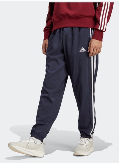 Buy Aeroready Essentials Elastic Cuff Woven 3-Stripes Tracksuit Bottoms in Egypt