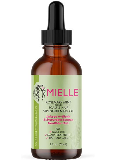 Buy Rosemary Mint Scalp & Hair Strengthening Oil Infused W/Biotin & Encourages Growth 59ml in UAE