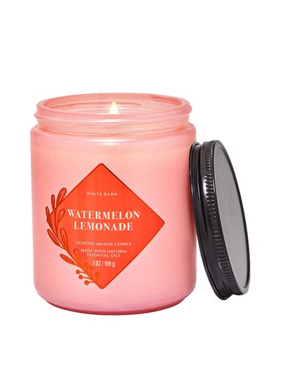 Buy Watermelon Lemonade Single Wick Candle in Saudi Arabia