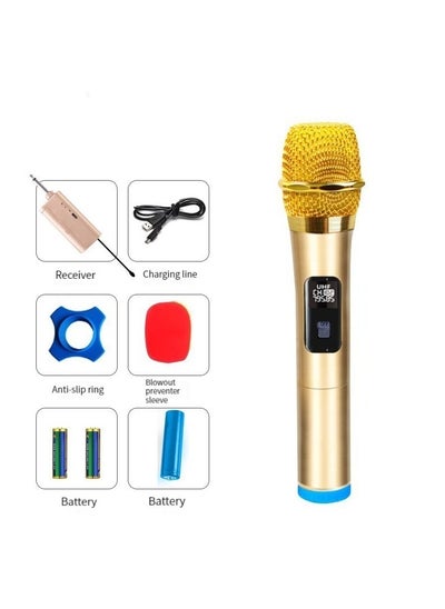 Buy M MIAOYAN Universal Microphone Conference Live Family Karaoke Wireless Microphone in Saudi Arabia