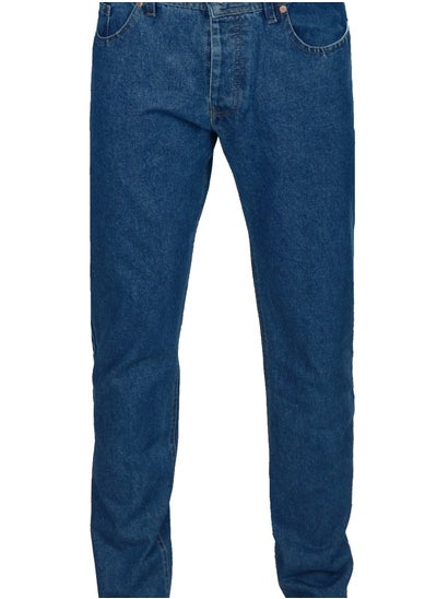 Buy Men's plain blue jeans in Egypt