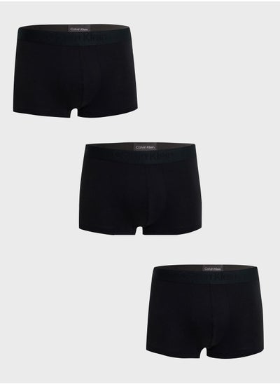 Buy 3 Pack Logo Band Trunks in UAE