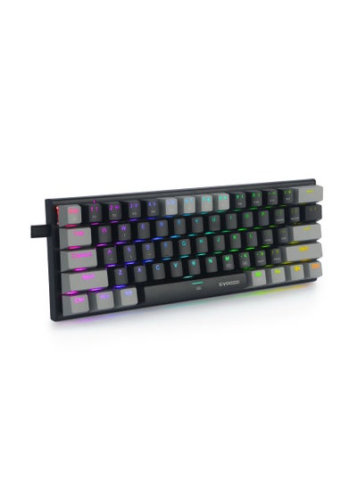 Buy Z-11 RGB Mechanical Gaming Keyboard Both Wired and Bluetooth Blue Switch in Saudi Arabia