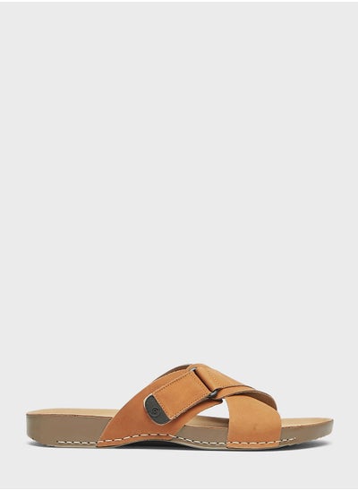 Buy Casual Cross Strap Sandals in Saudi Arabia