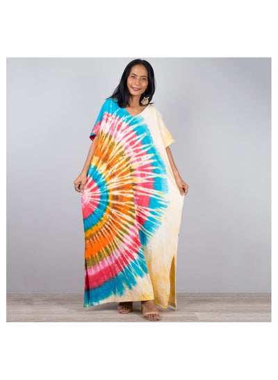 Buy Beach Printed Robe Sunscreen Cover in UAE