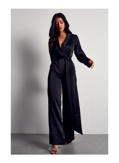 Buy Recycled Wrap Detail Jumpsuit in Saudi Arabia