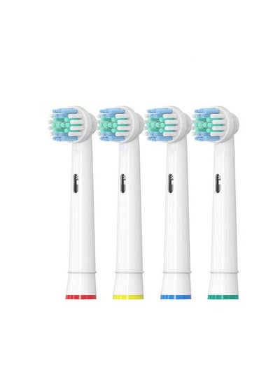 Buy 4 Piece Replacement Electric Toothbrush Heads - Professional Electric Toothbrush Replacement Heads - Compatible with Oral-B Toothbrushes in UAE