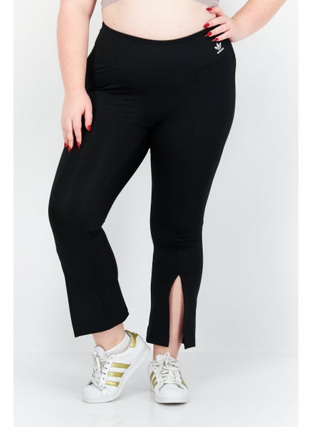 اشتري Women Plus Size Pull On Training Tights, Black في الامارات