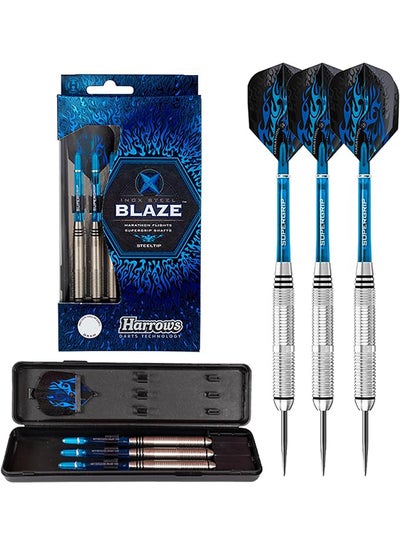اشتري Harrows Unisex's Blaze INOX Steel Darts, Multi في الامارات
