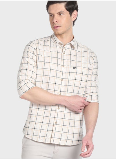 Buy Checked Regular Fit Shirt in UAE