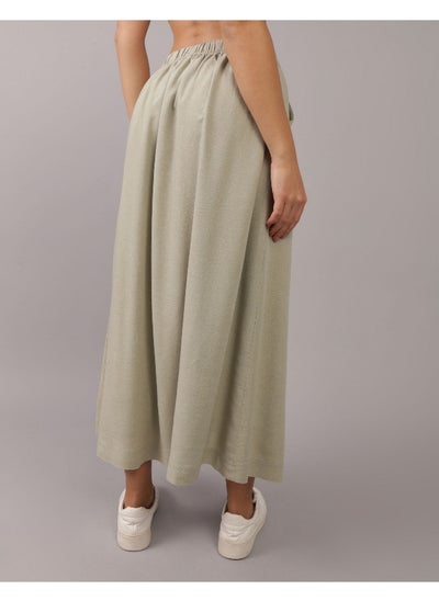 Buy AE Button Front Midi Skirt in UAE