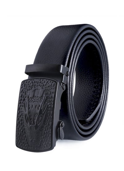 اشتري Creative Casual Versatile Wear Resistant Leather Automatic Buckle Belt في السعودية