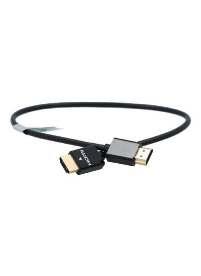 اشتري Ultra Slim 4K HD High Speed Ethernet HDMI Cable 1.5 ft 3515103 في السعودية