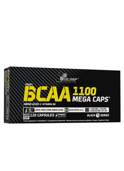 Buy BCAA 1100 Mega Caps 120 Capsules in UAE