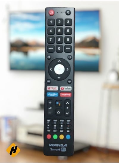 Buy Remote Control Use For Wansa TV | Wansa Smart LCD LED Remote in Saudi Arabia