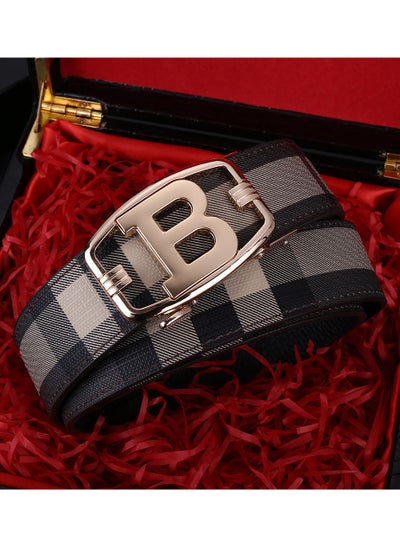 Buy New Automatic Buckle Business Fashion Belt in Saudi Arabia