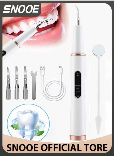 Buy Ultrasonic Scaler Calculus Remover, Teeth Whitening Tool, 3 Models Adjustable, for Home and Travel in Saudi Arabia