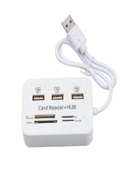 سعر Micro Usb Hub 2 0 Combo 3 Ports Card Reader High Speed Usb Splitter