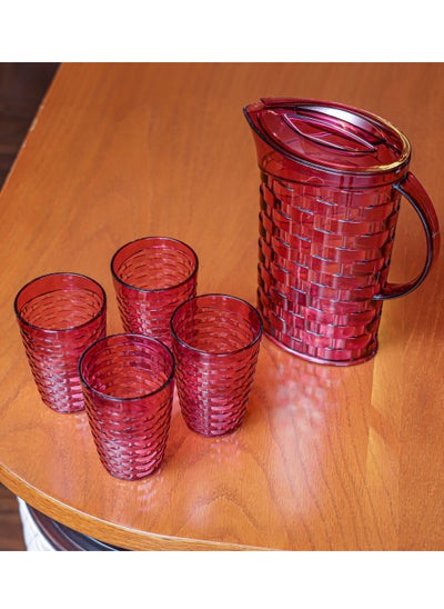 Buy Delcasa Elise 5Piece Drink Set in UAE