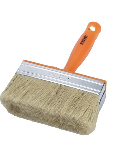 Buy Ceiling Brush with Plastic Handle, Surface Brush for Cleaning Bathroom, Patio, Garage, Kitchen, Bathroom and Tile, Painting Brush Used for Painting and Finishing Projects in UAE