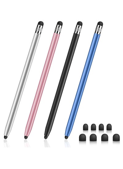 Buy Stylus for Touch Screens,Stylus Pens High Sensitivity & Precision Capacitive iPhone/ iPad Pro/ Tablets/ Samsung/ Galaxy/ PC(4-Pack) in UAE