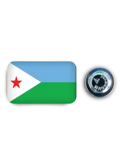 Buy Djibouti Flag Magnetic Badge in UAE