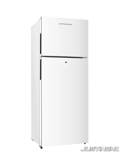 Buy Double Door Refrigerator, 298 Liters, 10.5 Feet, White, Model JSRF-3319 in Saudi Arabia