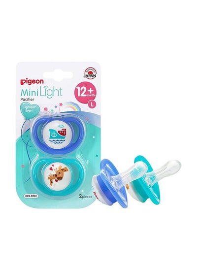 اشتري Mini Light Pacifier For 12+Month Large, 2Pcs في الامارات