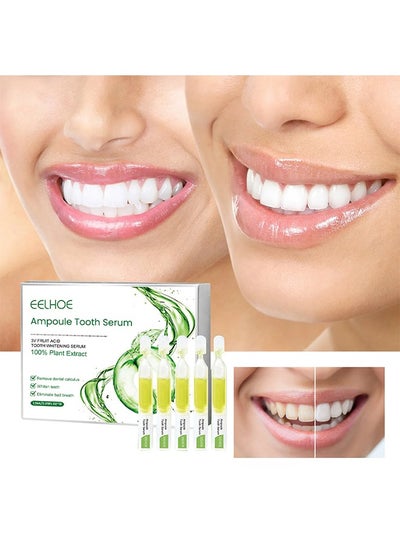 Buy Tooth Whitening Essence, 10pcs Tooth Whitening Gel Essence and Natural Mint Tooth whitening Essence can Effectively Remove Bad Breath, Dental Plaque and Dental Plaque in Saudi Arabia