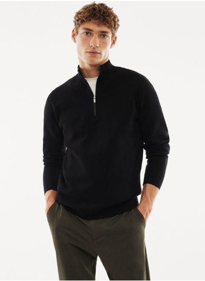 Buy Half Zippered Sweater in UAE