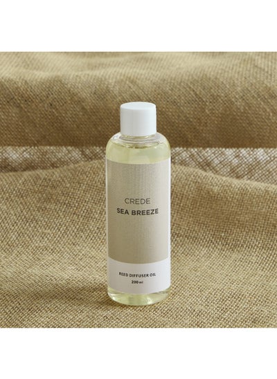 اشتري عبوة إعادة تعبئة زيت عطري من Crede Sea Breeze Reed بحجم 200 مل في الامارات