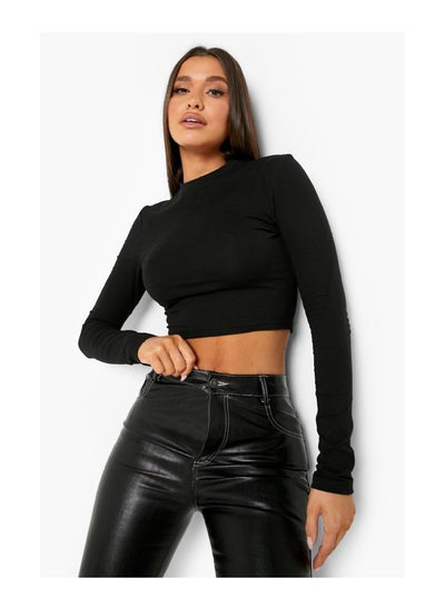 Buy Basic Long Sleeve Crop in UAE