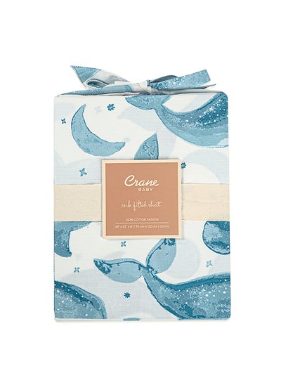 اشتري Caspian Crib Sheet, Whale في الامارات