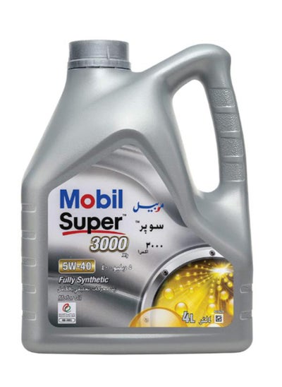 Buy Engine Oil - Super 3000X4 5W40 Full Synthetic SJ/SL - 4L in UAE