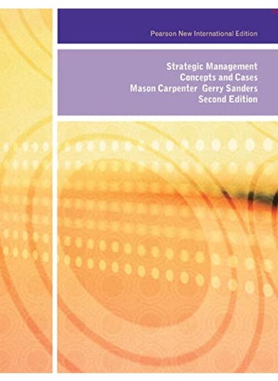 Buy Strategic Management: Concepts and Cases: Pearson New International Edition in Egypt