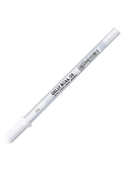 Buy Sakura Classic Gel Pen - Medium - 0.8 mm - White in Egypt