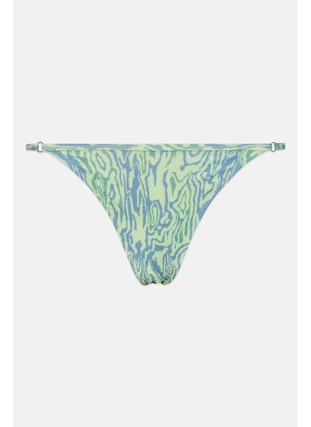 اشتري Women Swimwear Bikini Bottom, Green Combo في الامارات