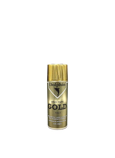 اشتري Dolphin Spray Paint 280G (18K Gold) في الامارات