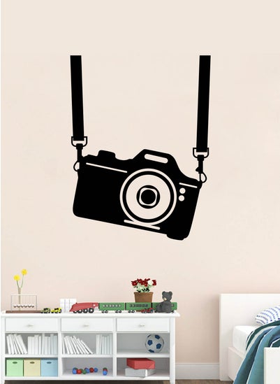 Buy Hanging Camera Wall Decal - Wall Arts Home Décor - Wall Sticker, 30x40 cm by Spoil Your Wall in UAE