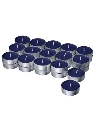 Buy Scented Tealight Almond & Cherry Dark Blue 3.5 Hr in Saudi Arabia