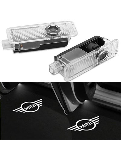 Buy Mini Cooper Door Logo Light Welcome 3D Lamps Logo Projector Compatible With Mini Cooper R55 R56 R57 R58 R59 R60 R61 F54 F55 F56 F57 in UAE