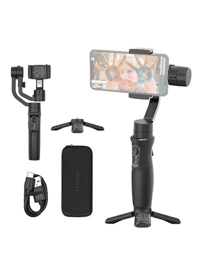 اشتري hohem iSteady Mobile+ 3-Axis Handheld Gimbal Stabilizer Auto-tracking Motion Time Lapse Panoramic Photography Zoom Control Max. Payload 280g Replacement for iPhone 13/12/11/X Pro Max 8 Smartphones في الامارات