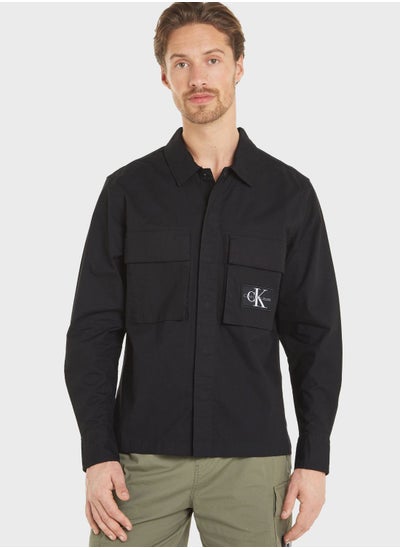 Buy Utility Logo Overshirt in Saudi Arabia