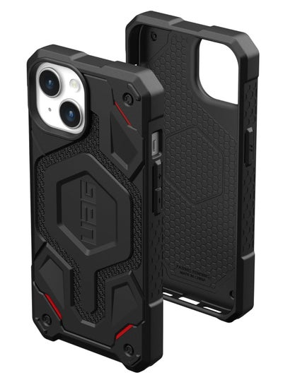 Buy URBAN ARMOR GEAR UAG Case Compatible with iPhone 15 Plus Case 6.7" Monarch Pro Kevlar Black Built-in Magnet Compatible with MagSafe Charging Premium Rugged Dropproof Protective Cover in UAE