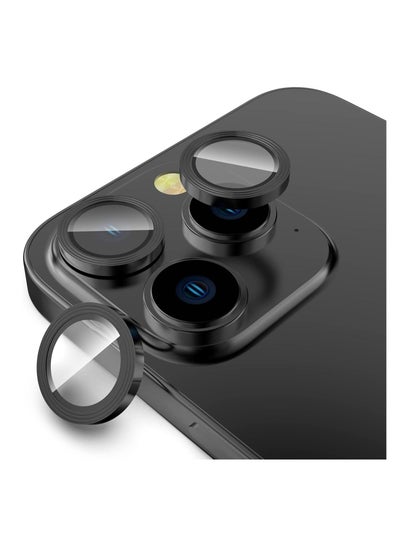 Buy Camera lens Protector Ring for iPhone 14 Pro Max / 14 Pro - Black in UAE