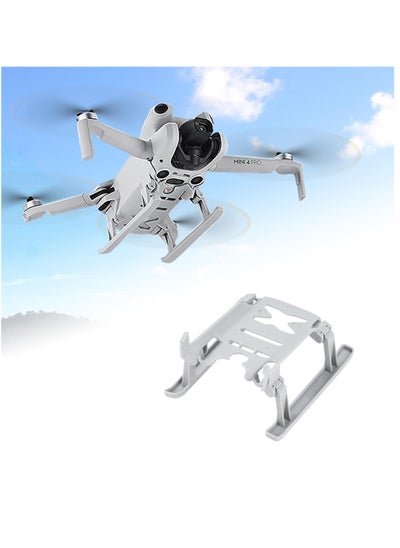 اشتري Mini 4 pro RC Landing Gear Leg Foldable Height Extender Protector Holder for Dji Mini 4 pro Drone Accessories في السعودية